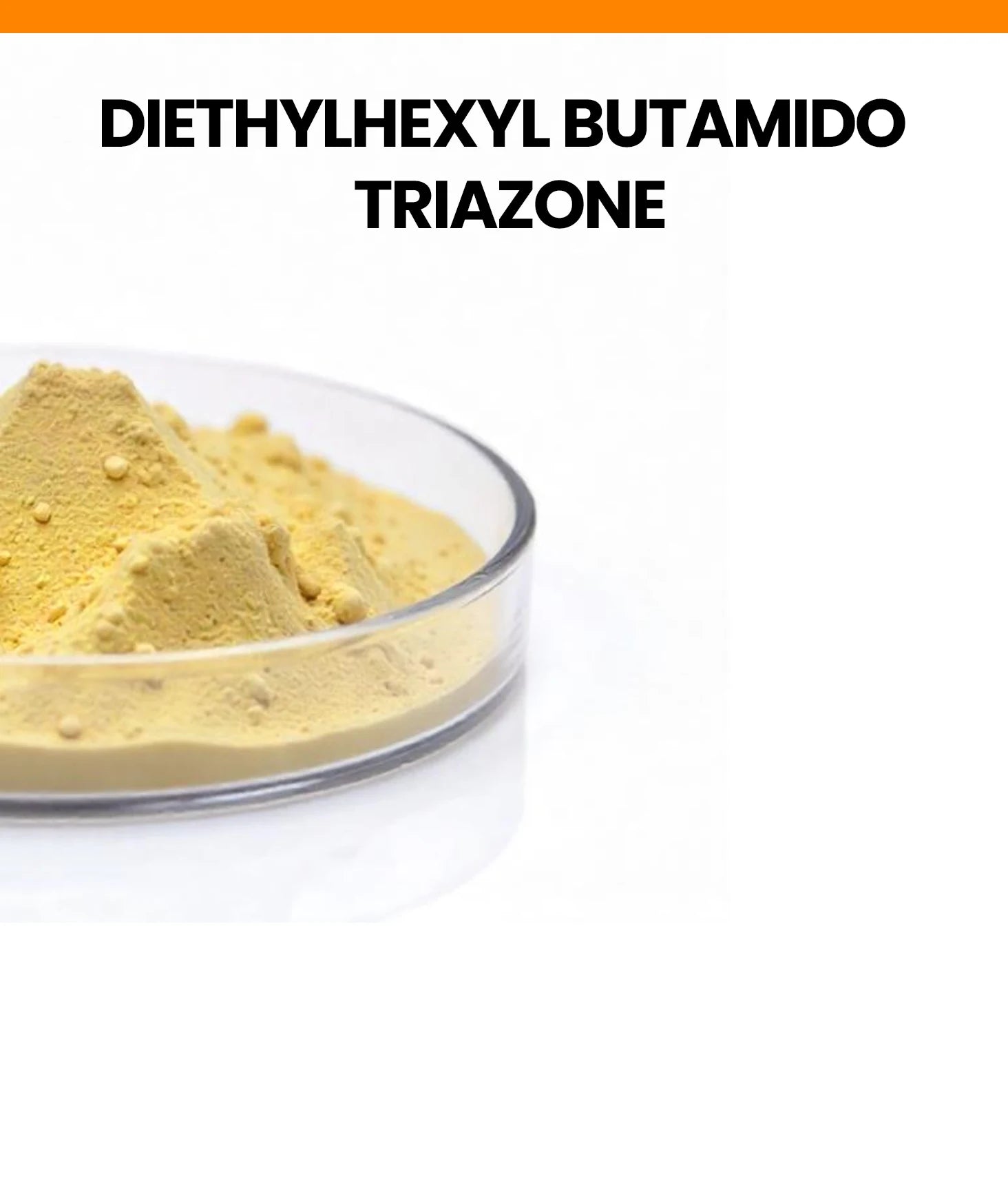 Diethylhexyl Butamido Triazone is a high-performance UVB filter that offers strong, long-lasting sun protection. Ideal for body sunscreen sprays, it remains stable under sunlight and is water-resistant for extended outdoor use.