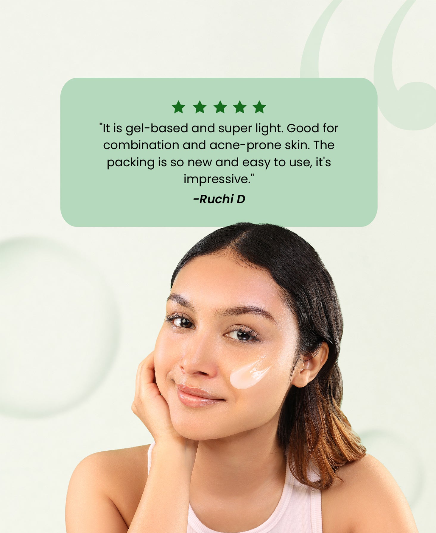 SkinInspired combination skin moisturizer review