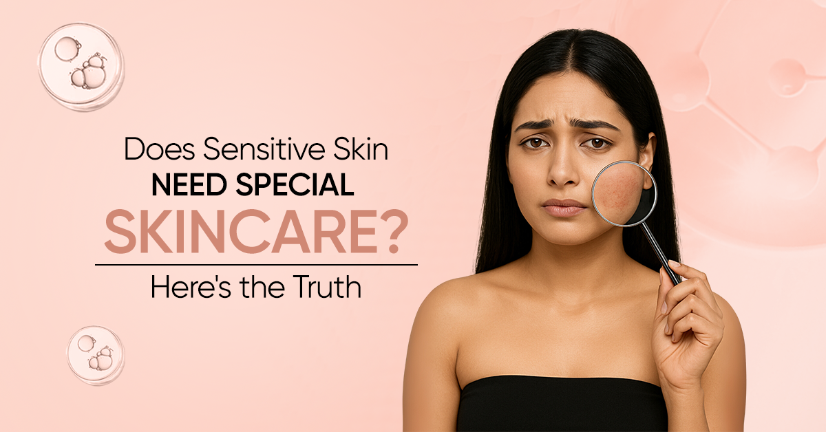 Skin care for sensitive skin routine