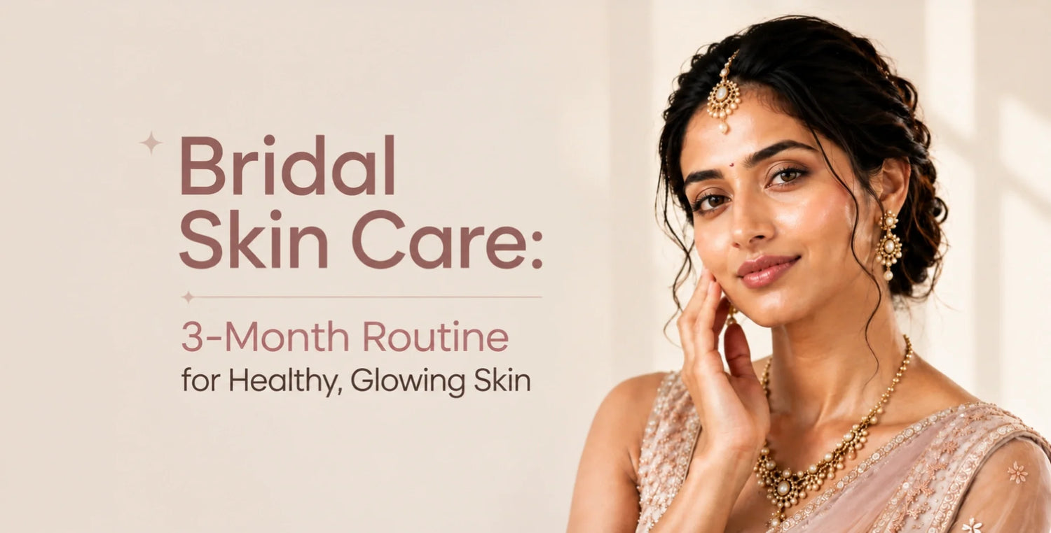 Get wedding-ready skin with a three-month bridal skin care routine. Discover pre-bridal skin care steps and expert tips for healthy, glowing skin.