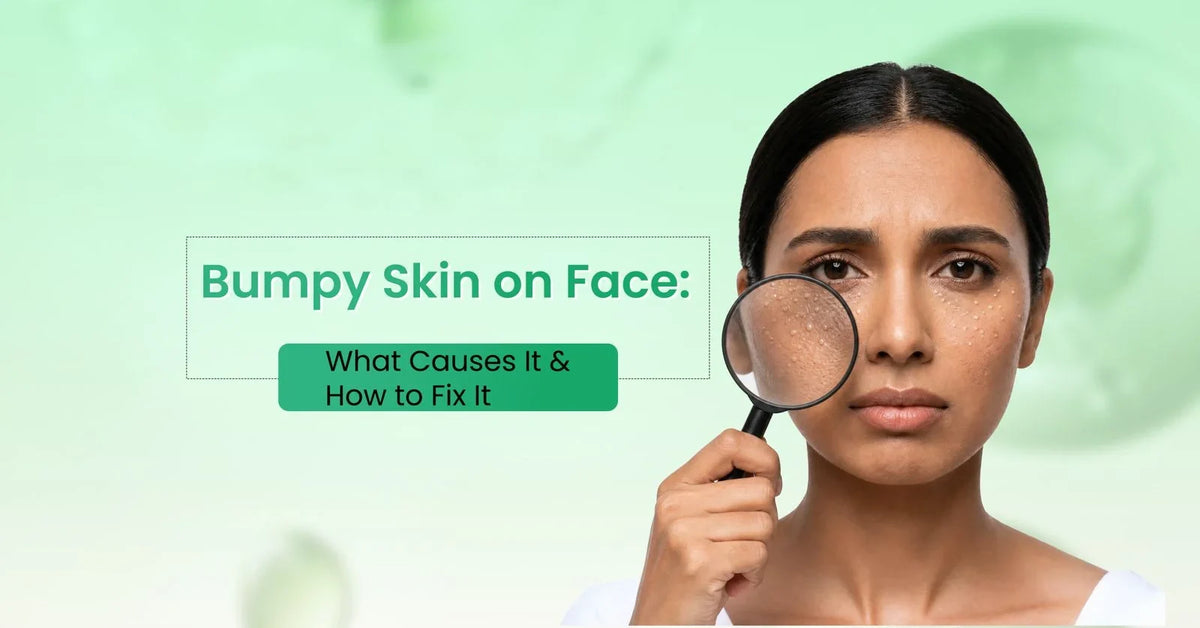 How to get rid of textured skin and improve bumpy skin texture using gentle solutions by SkinInspired