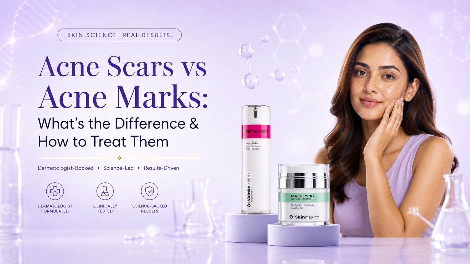 Difference Between Acne Scars and Acne Marks. How to Treat Them