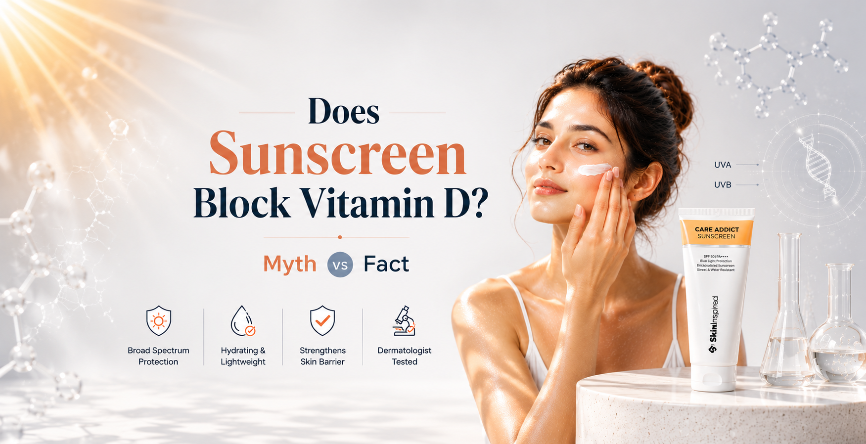 Does Sunscreen Block Vitamin D? Myth vs Fact