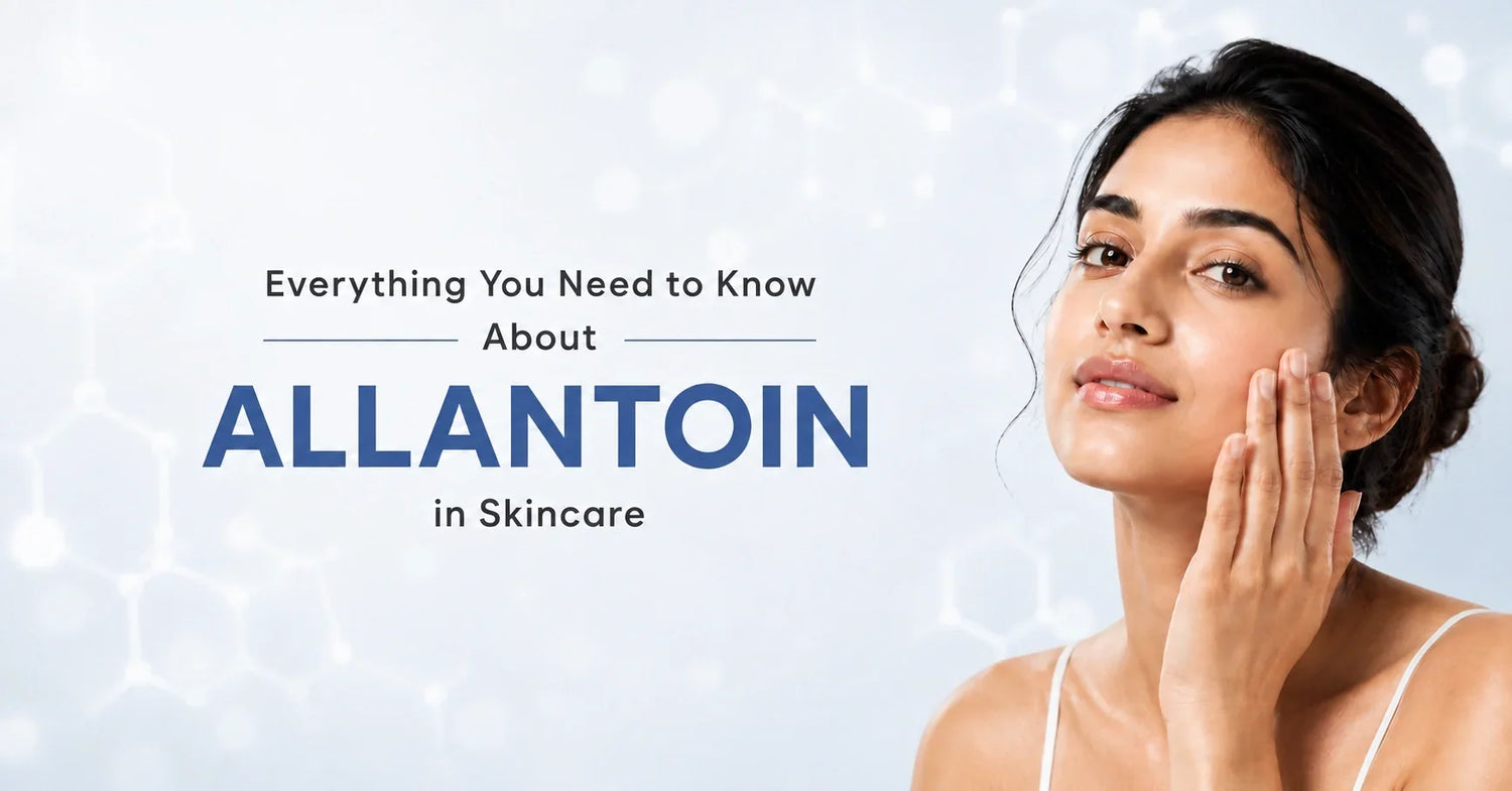 Learn how Allantoin in skincare helps for soothing, hydrating and supporting the skin barrier.