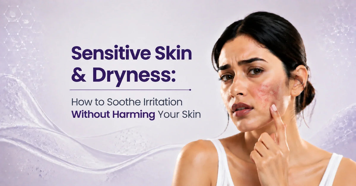 Sensitive skin and dryness: causes, irritation, and dermatologist-backed tips to soothe dry, red, irritated skin without damaging the skin barrier.
