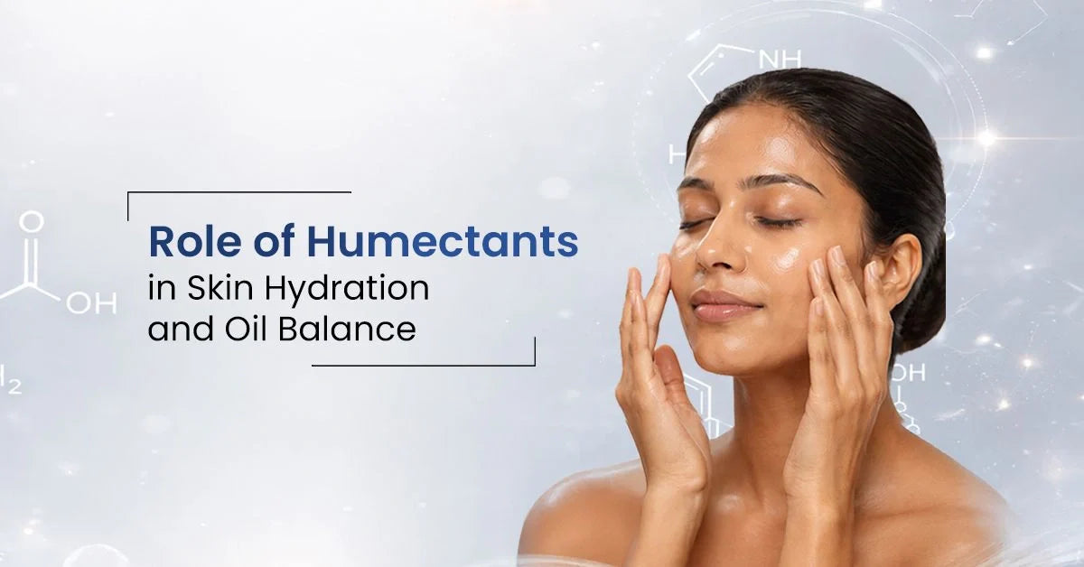 Humectants in skincare attracting and retaining moisture in the skin with benefits and usage tips for different skin types.