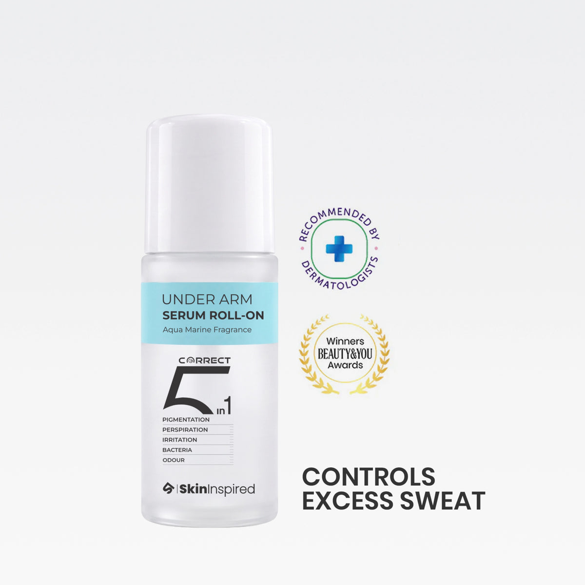 Under Arm Serum Roll-On (50ml) | Reduces Pigmentation, Sweat &amp; Irritation