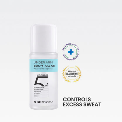 Under Arm Serum Roll-On (50ml) | Reduces Pigmentation, Sweat &amp; Irritation