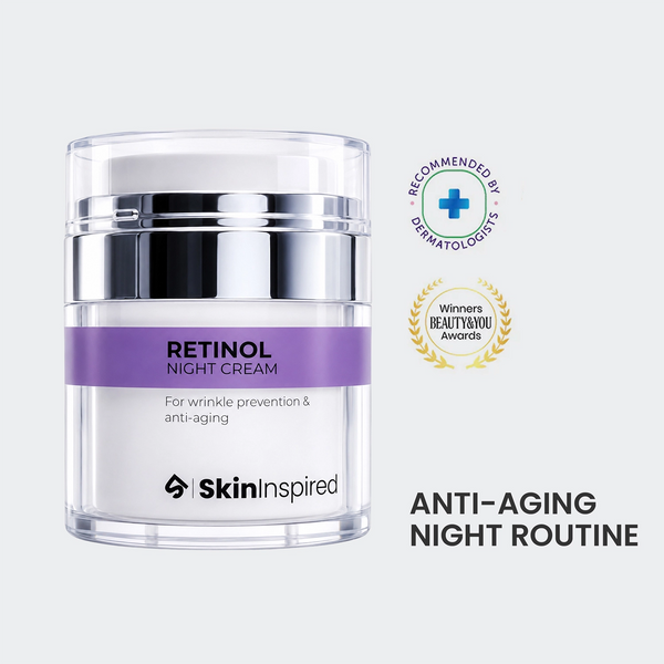 0.1% Retinol Night Cream (50g) | For Anti-Aging & Wrinkle Protection
