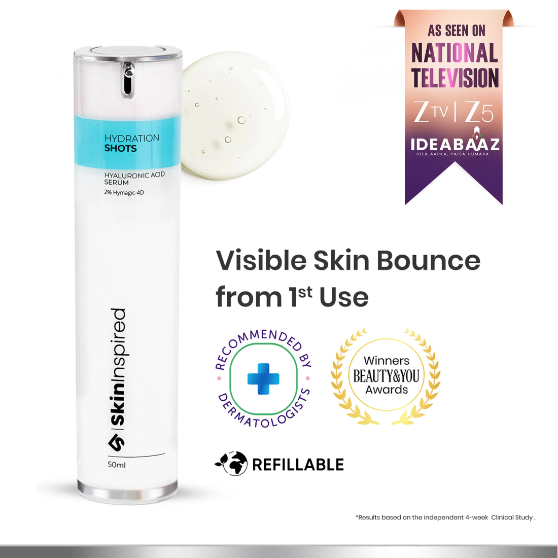 Hydration Shots - 2% Hyaluronic Acid Serum (50ml)