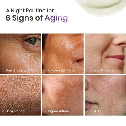 0.1% Retinol Night Cream (50g) | Reduces Wrinkles &amp; Fine Lines