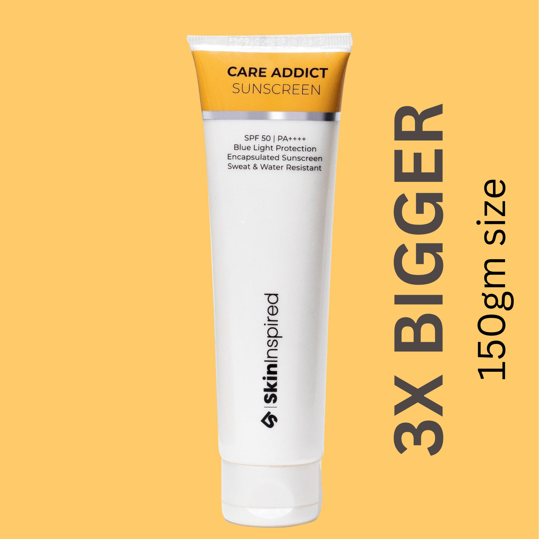 Care Addict Encapsulated Sunscreen SPF 50 PA++++ (150g)