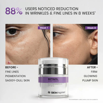Anti-Aging Retinol Cream (50g) | Reduces Wrinkles &amp; Fine Lines