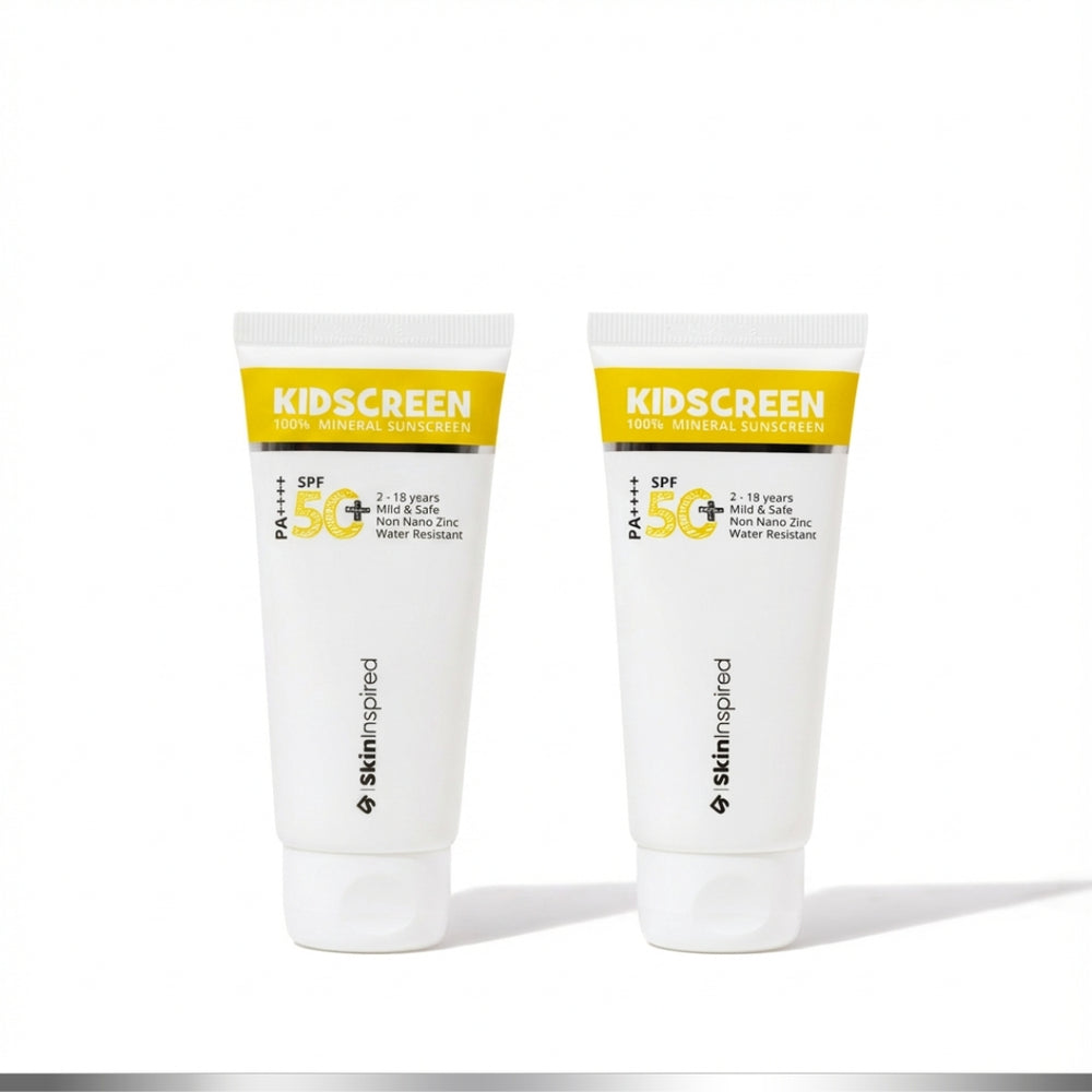Kidscreen 100% Mineral Sunscreen (50ml) - Pack of 2