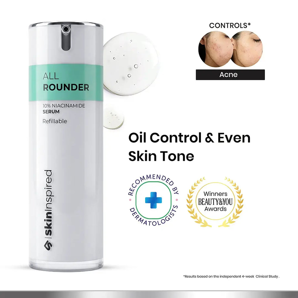 All Rounder - 10% Niacinamide Face Serum (30ml)