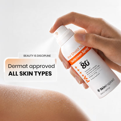 Invi Shield 365 Body Sunscreen Spray SPF 80+ PA ++++ (50 ml)