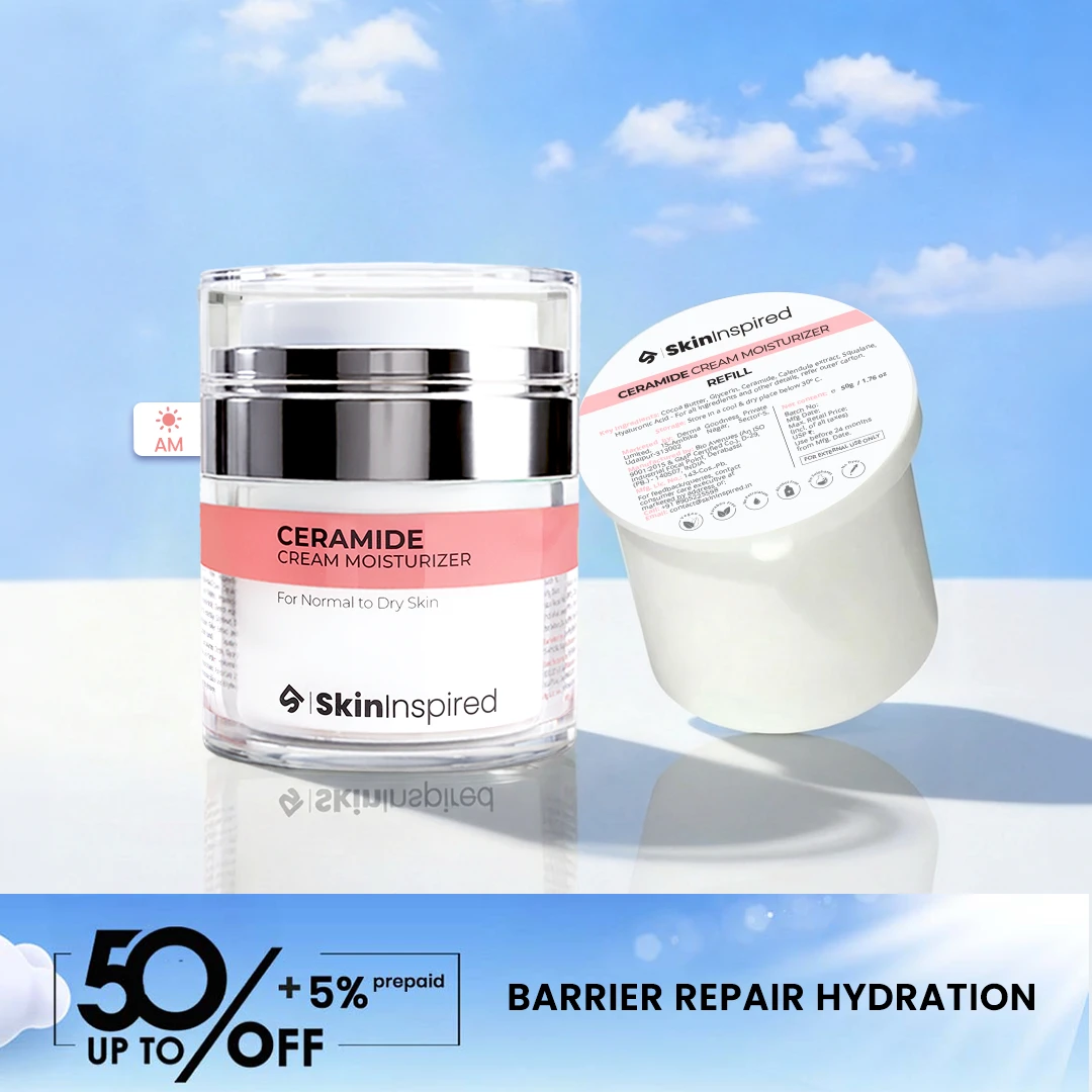 Ceramide Cream Moisturizer & Refill Combo - Combo