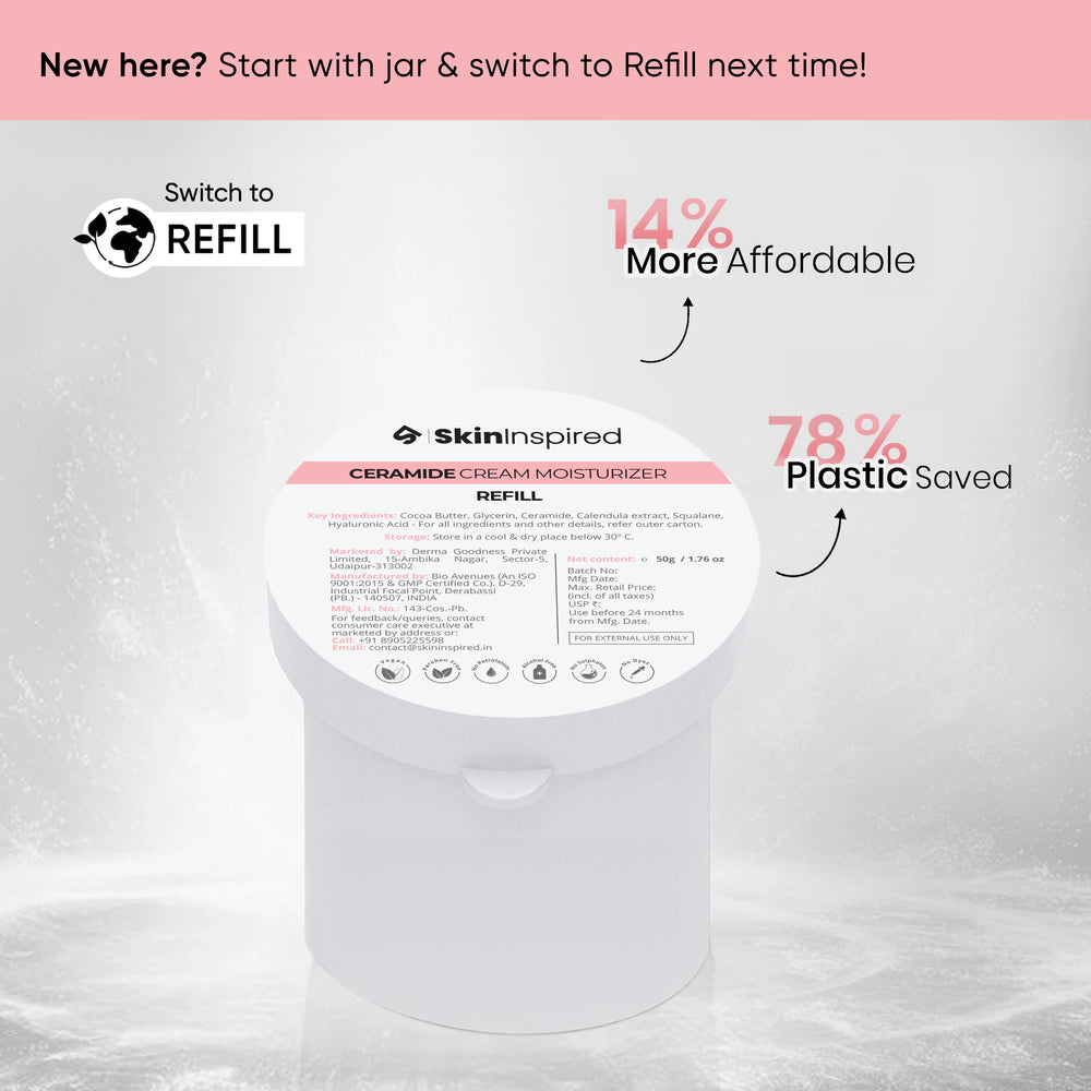 Ceramide Cream Moisturizer Refill (50g)