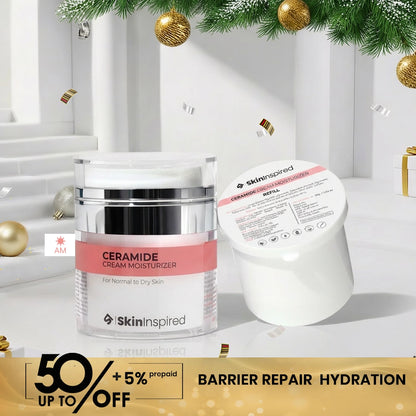 Ceramide Cream Moisturizer &amp; Refill Combo