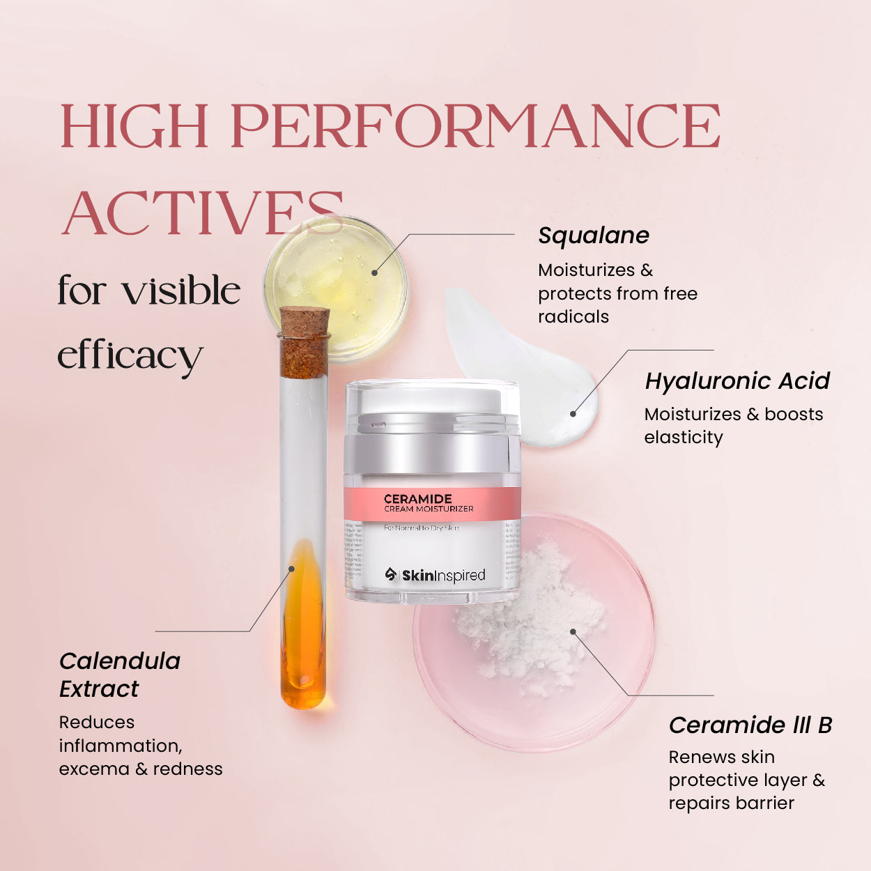 SkinInspired ceramide moisturizer ingredients