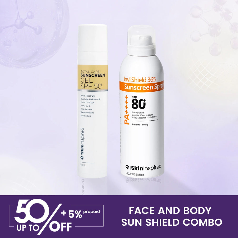 Face and Body Sun Shield Combo