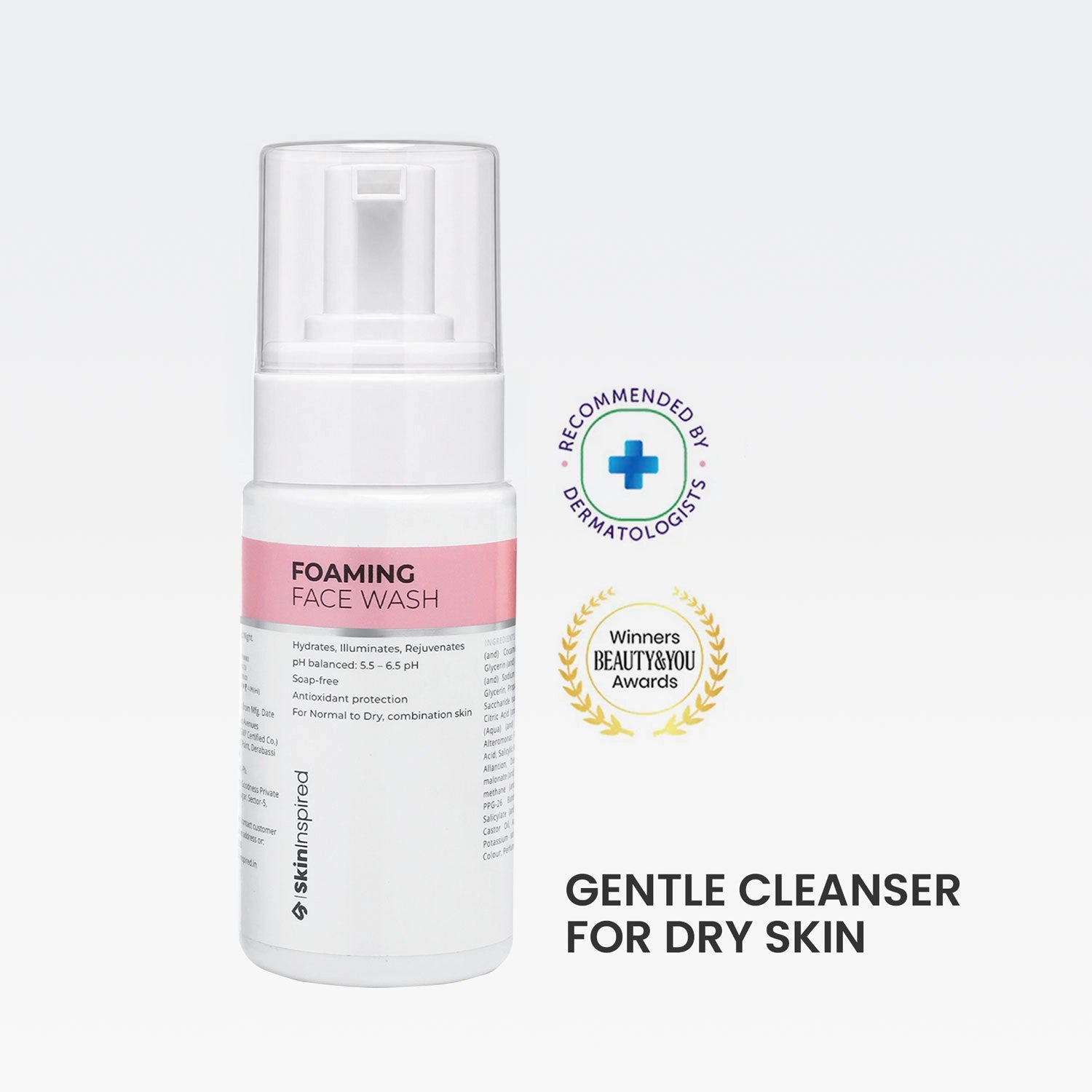 Foaming Face Wash (100ml) | For Normal, Dry or Sensitive skin