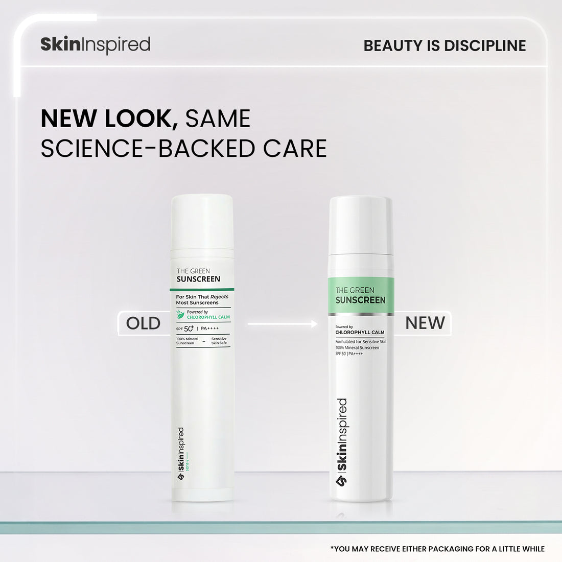 The Green Sunscreen - 100% Mineral Sunscreen SPF 50+ PA++++ (50ml)