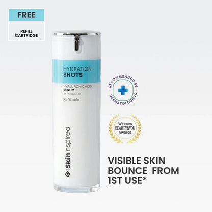 Hydration Shots - 2% Hyaluronic Acid Serum for Face