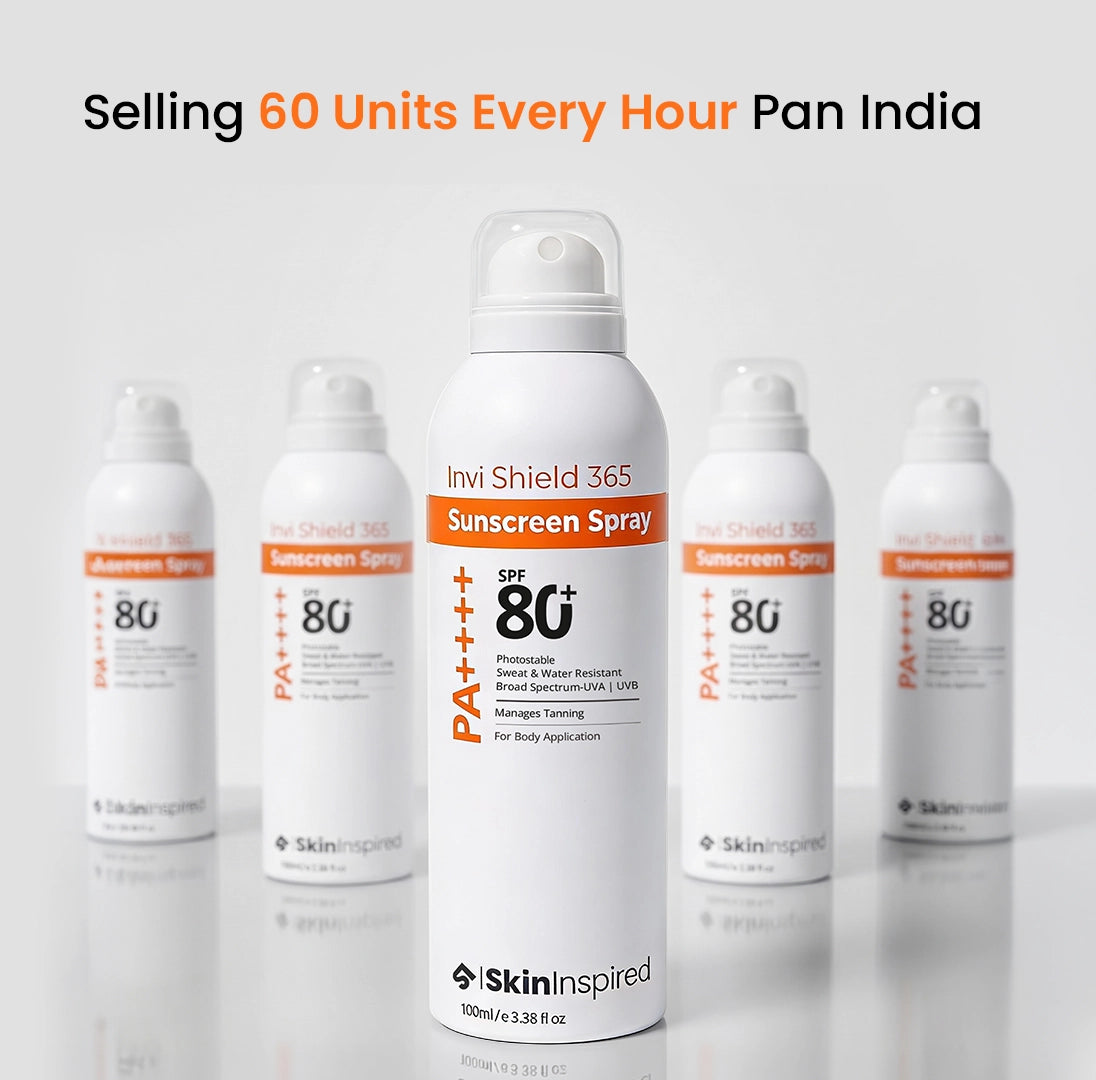 Invi Shield 365 Body Sunscreen Spray SPF 80+ 120ml - Image 11