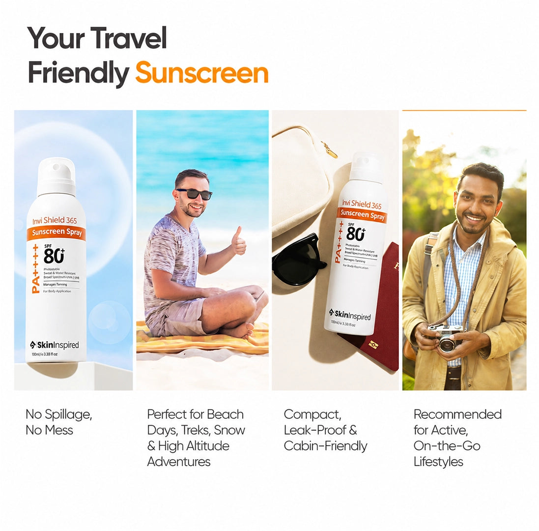Invi Shield 365 Body Sunscreen Spray SPF 80+ 120ml - Image 6