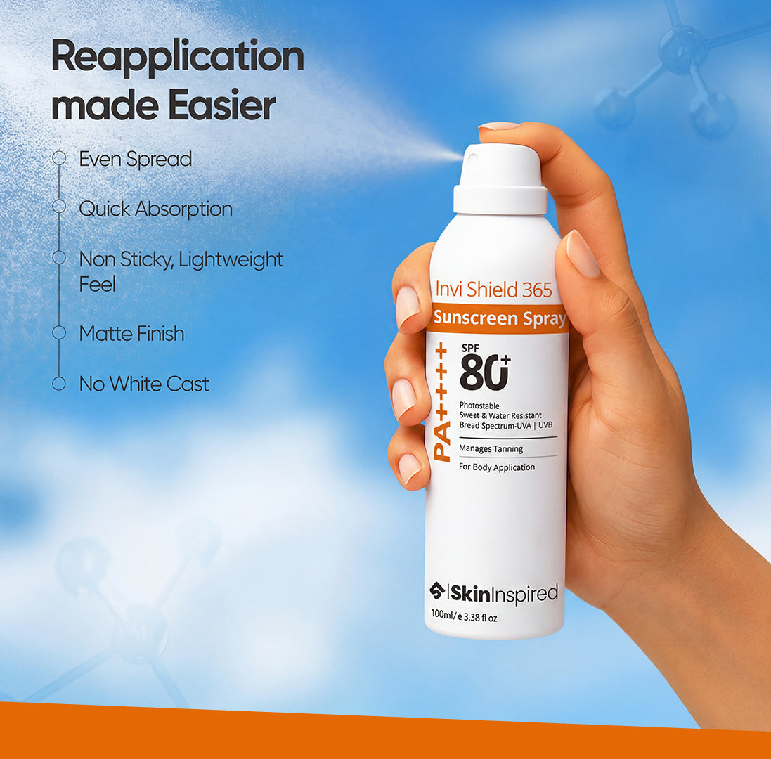 Invi Shield 365 Body Sunscreen Spray SPF 80+ 120ml - Image 10