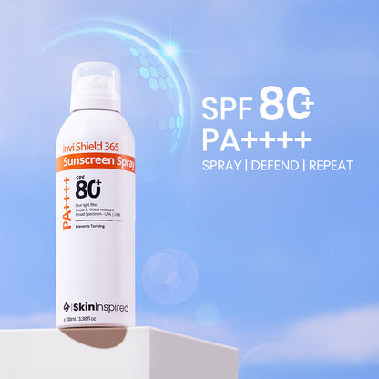 Sunscreen spray for body by skininspired