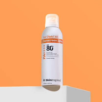 Invi Shield 365 Body Sunscreen Spray SPF 80+ PA ++++ (100 ml)