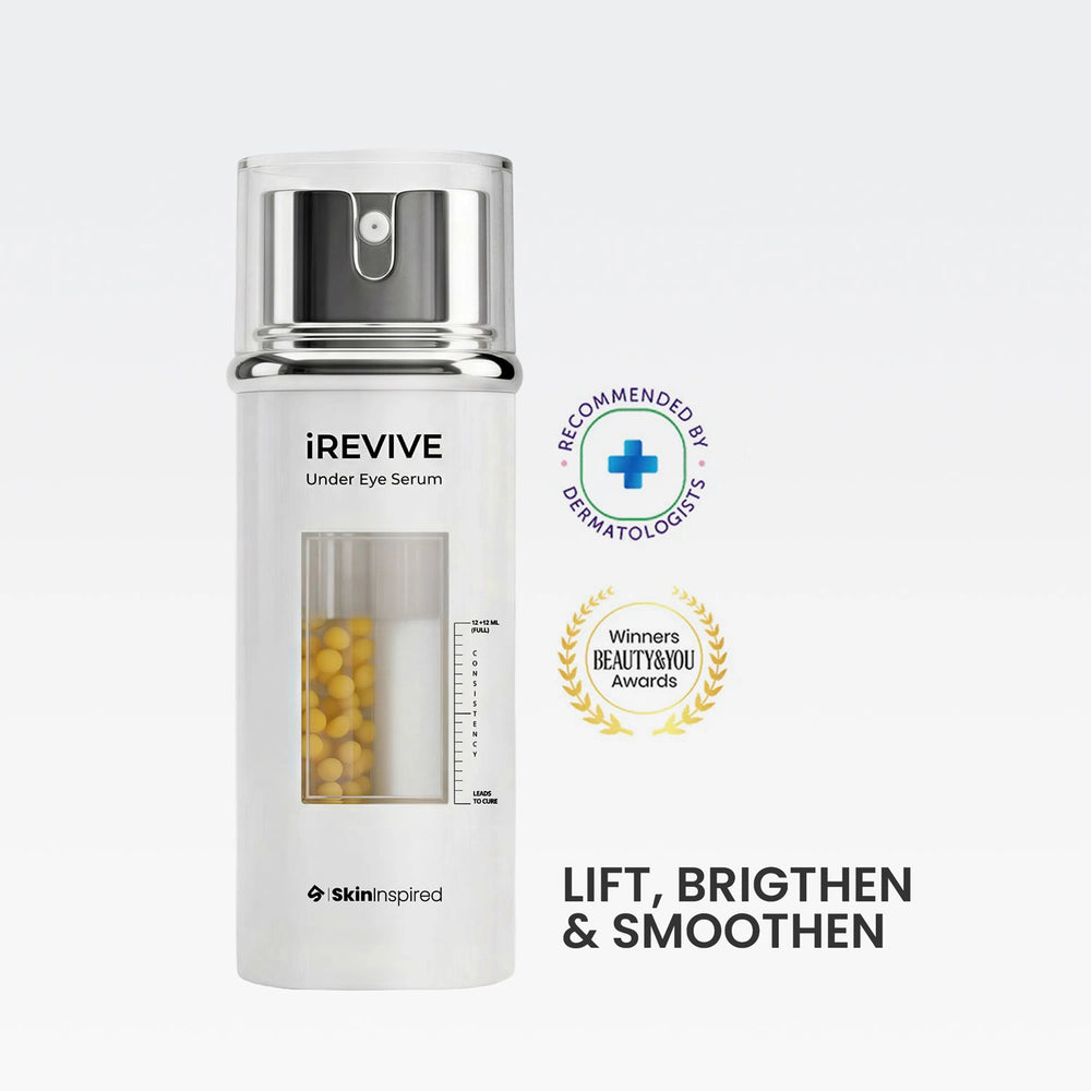 iREVIVE Under Eye Serum (24ml) | For Dark Circles, Fine Lines & Puffiness