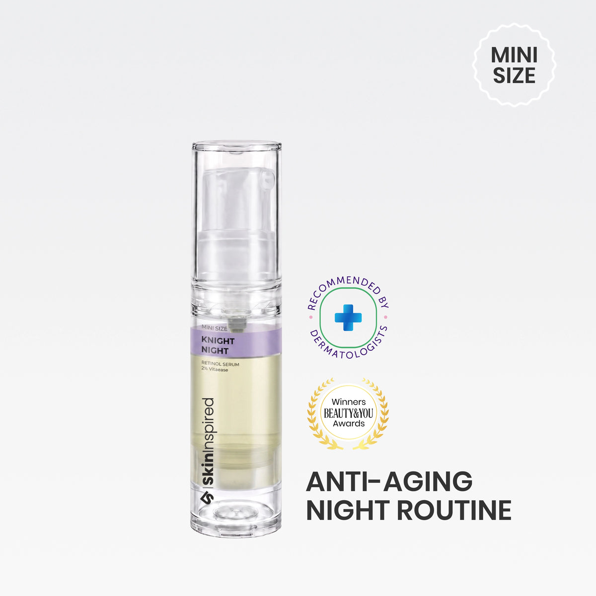 Night Knight - 2% VitAlease Retinol Serum for Face (5ml)