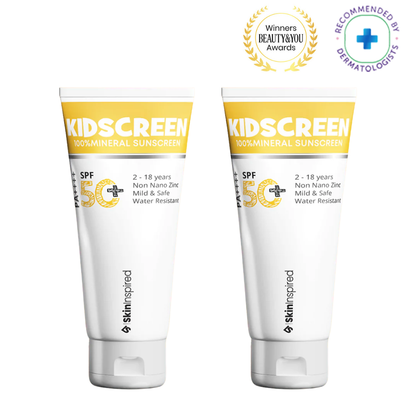 Kidscreen 100% Mineral Sunscreen for Kids SPF 50+ PA++++ (50ml)