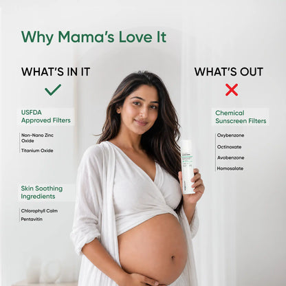 The Green Mineral Sunscreen SPF 50+ | Safe for Sensitive Skin &amp; Pregnancy