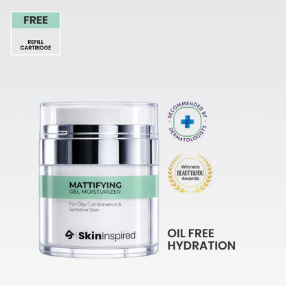 Mattifying Gel Face Moisturizer (50g) | With Free 50g Refill Worth ₹899