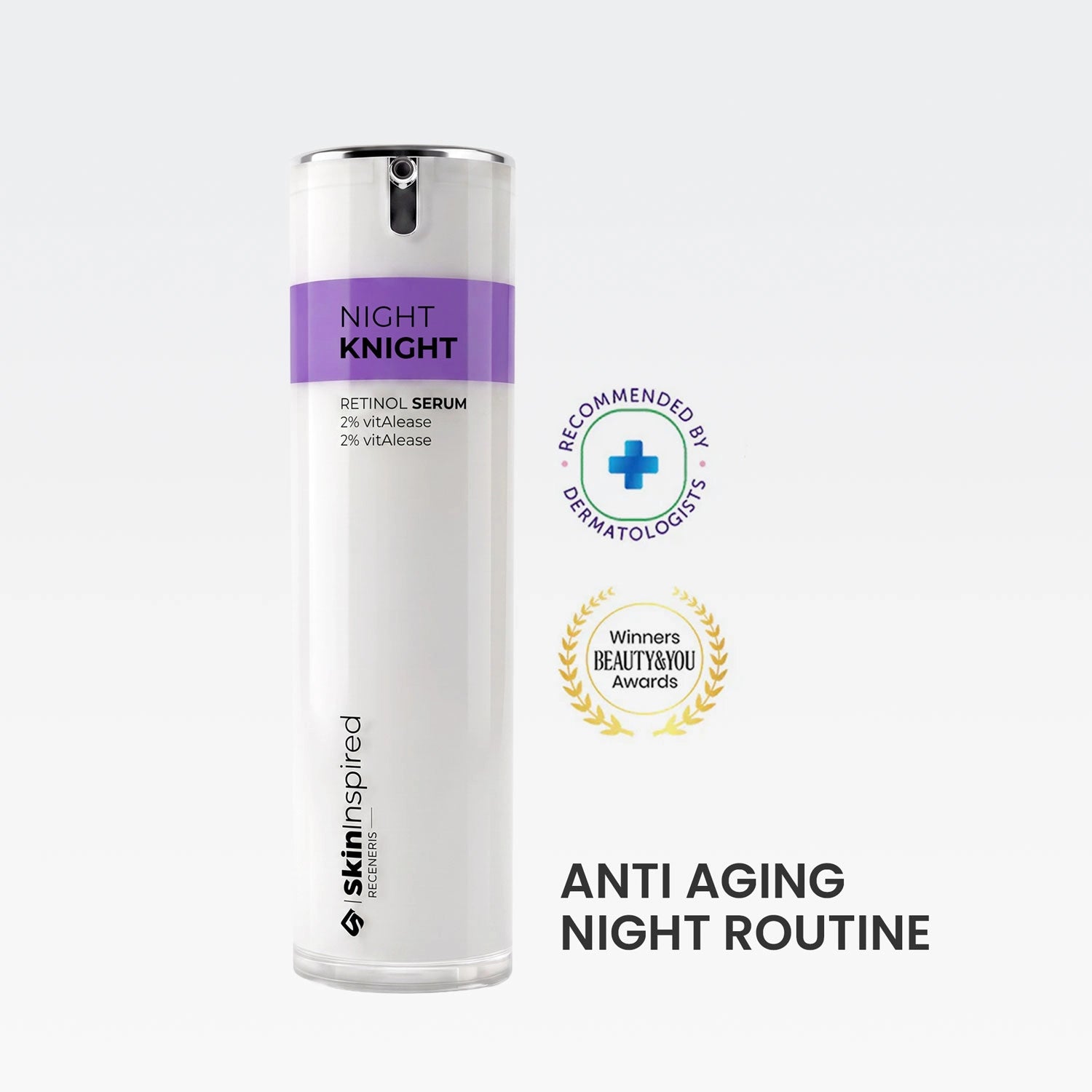 Night Knight - 2% VitAlease Retinol Serum for Face
