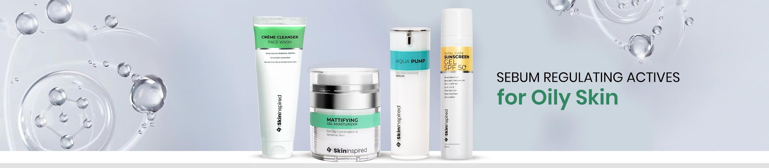 Skininspired Best Products for Oily Skin 
