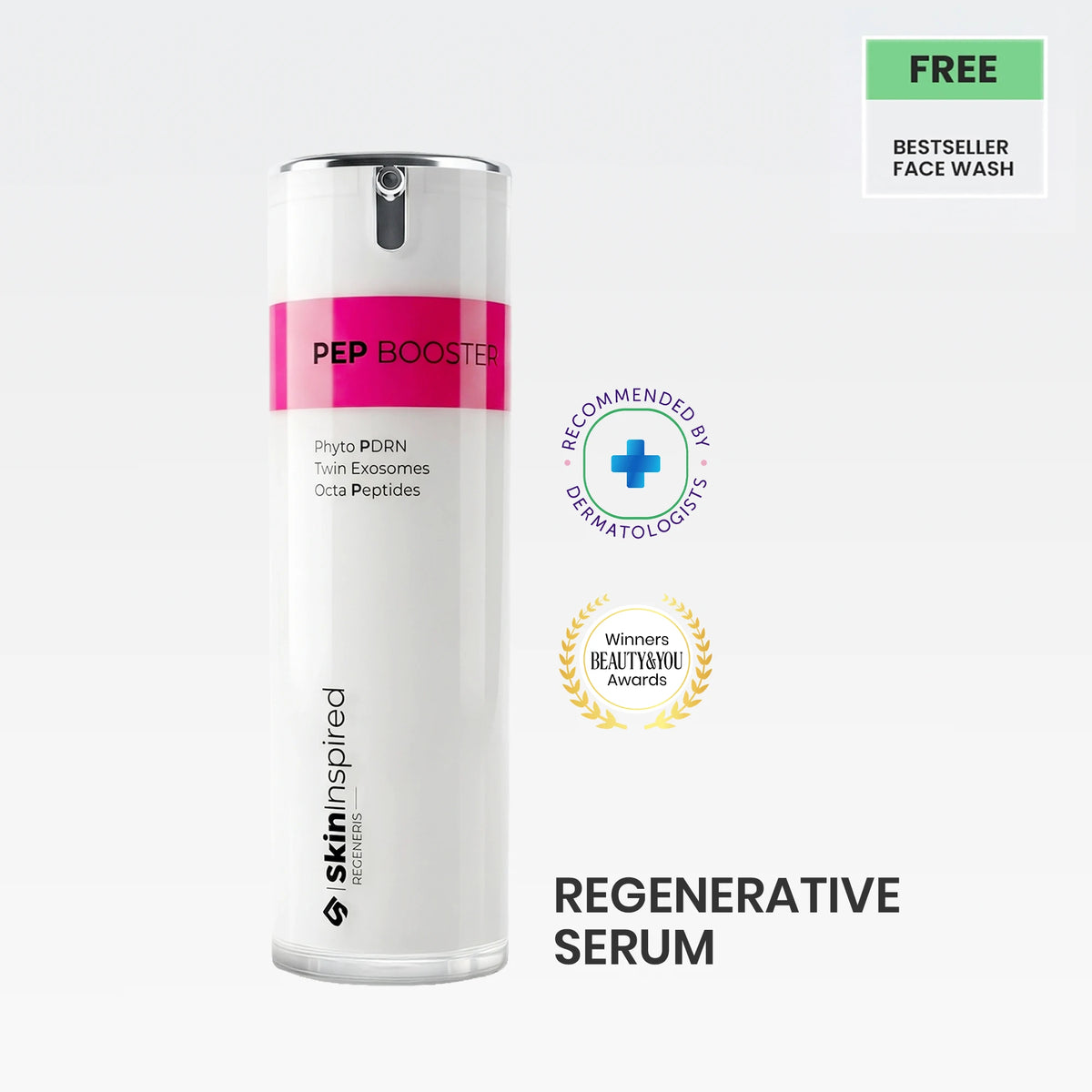 PEP Booster - 2% PDRN, Multi-Peptide Face Serum (30ml)