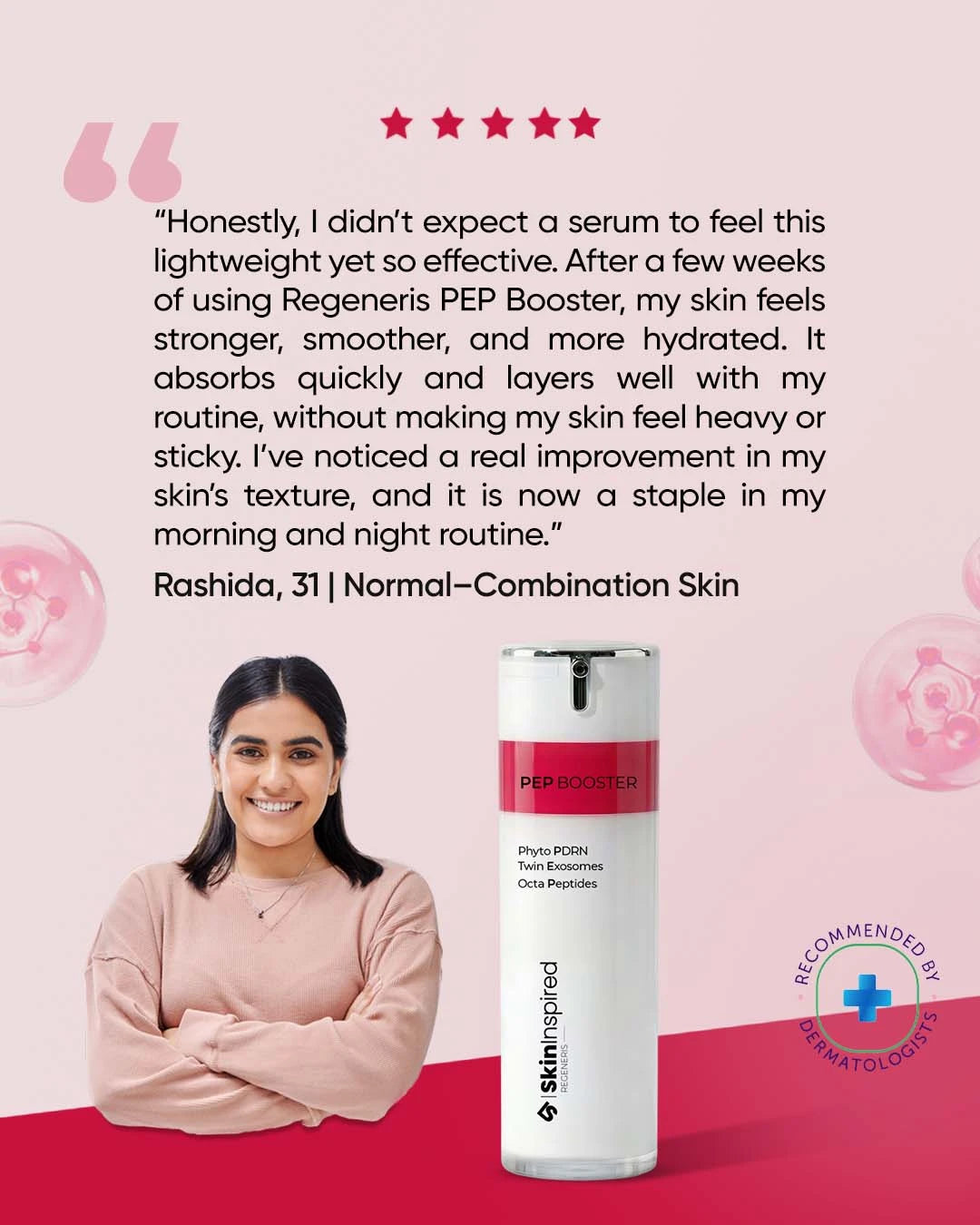 Pep Booster Multipeptide PDRN Serum User Review