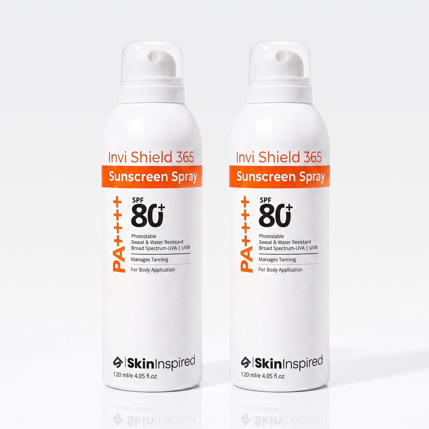 Skininspired Body Sunscreen Spray 120ml Pack of 2