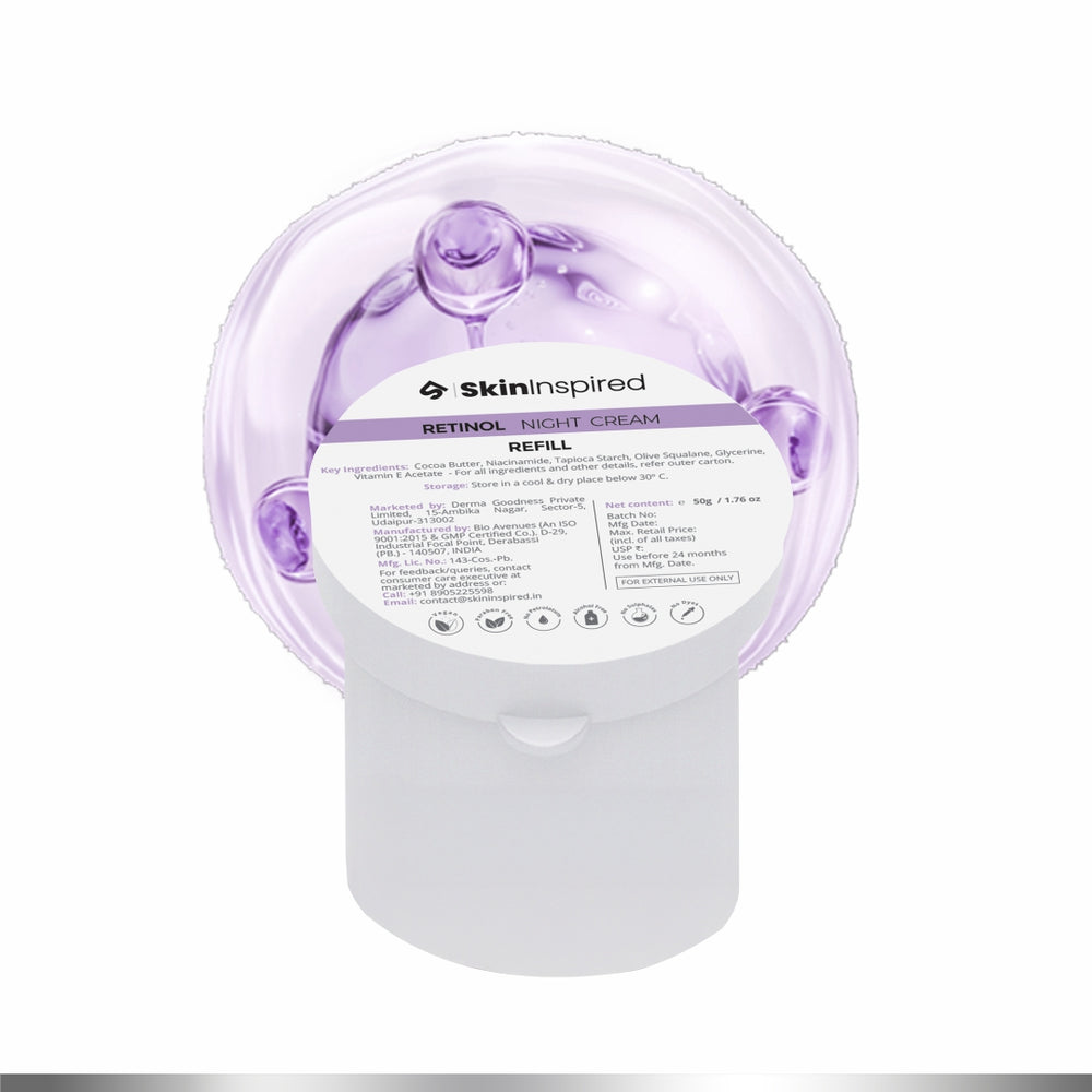 🎁 Retinol Night Cream Refill (50g)