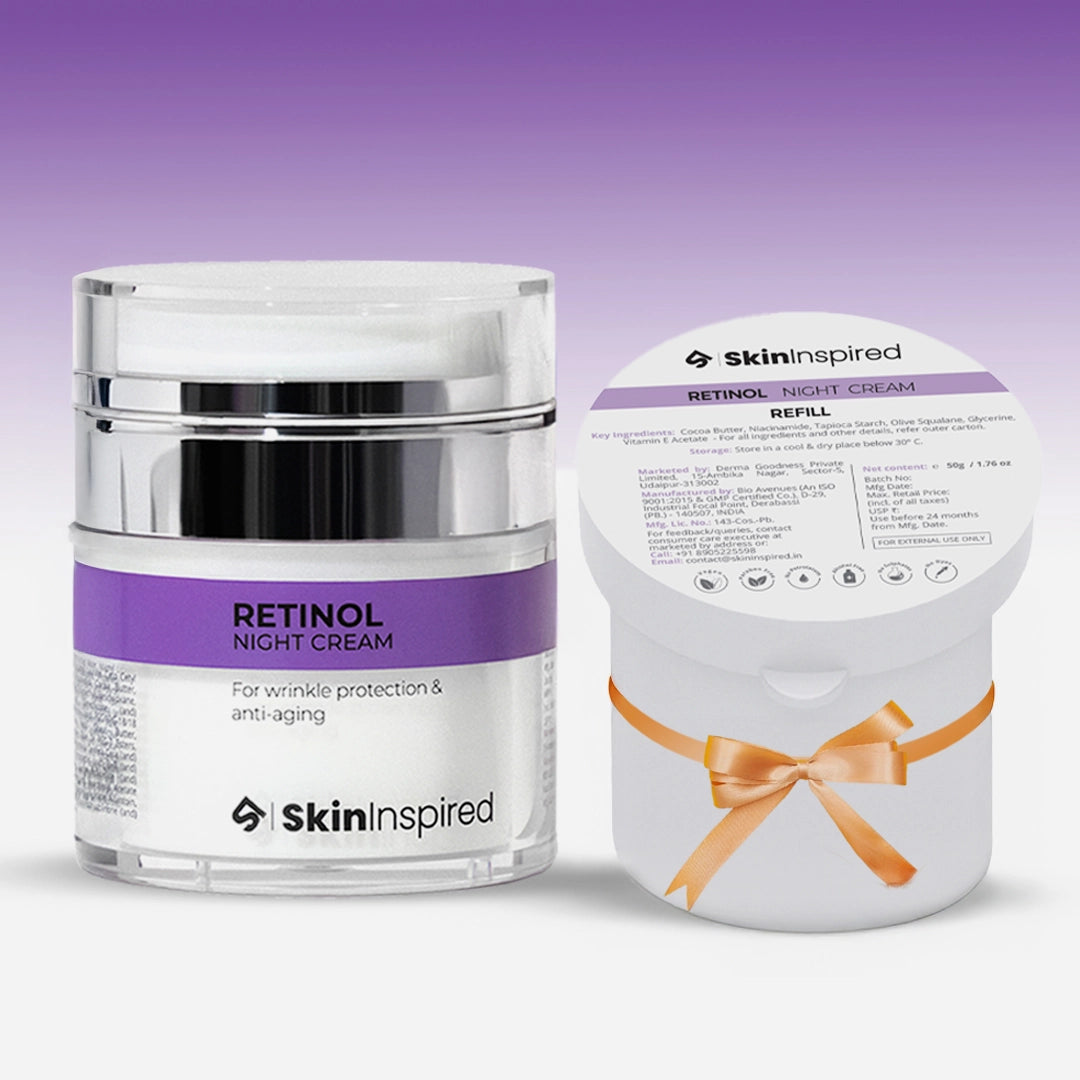Retinol Night Cream &amp; Refill Combo