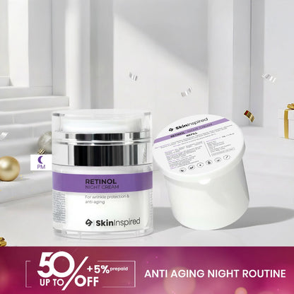 Retinol Night Cream &amp; Refill Combo