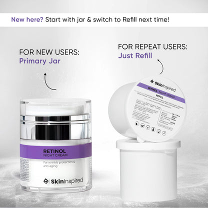 Retinol Night Cream Refill  (50g)