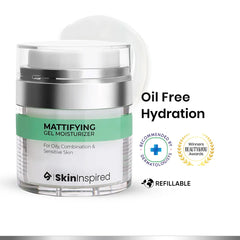 Mattifying Gel Face Moisturizer (50g) | For Oily, Combination, & Sensitive Skin