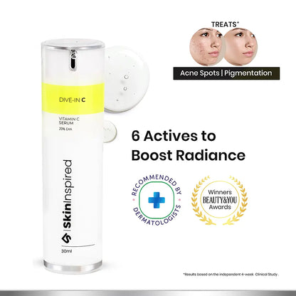 SkinInspired DIVE-IN C - 20% Vitamin C Serum For Face