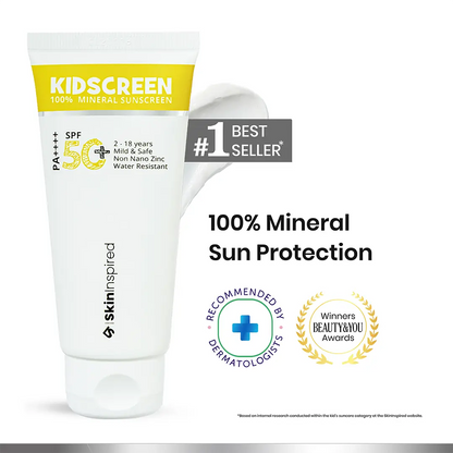 Mineral Sunscreen for kids by SkinInspired